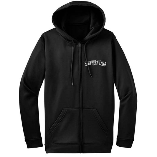 Southern Lord Battalions ZIP UP HOODIE Zippered Hooded Sweatshirt Front