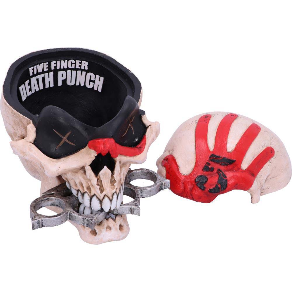 Five Finger Death Punch Skull Box 18cm Box Set Back
