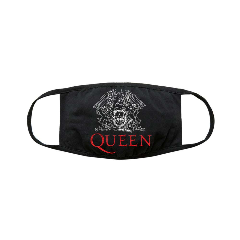 Queen Logo Face Mask Front