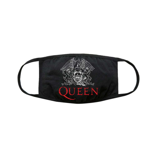Queen Logo Face Mask Front