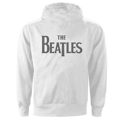 Drop T Logo (Back Print) Ladies Zipped Hoodie Junior Top