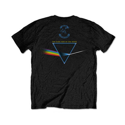 Pink Floyd Dark Side of the Moon Flipped (Back Print) Slim Fit T-shirt Back