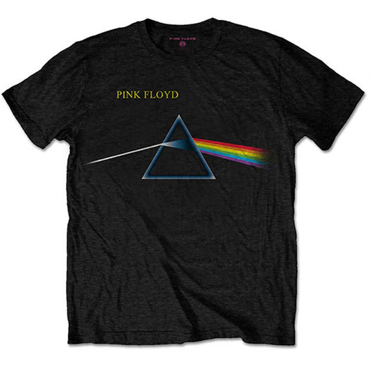 Pink Floyd Dark Side of the Moon Flipped (Back Print) Slim Fit T-shirt Front