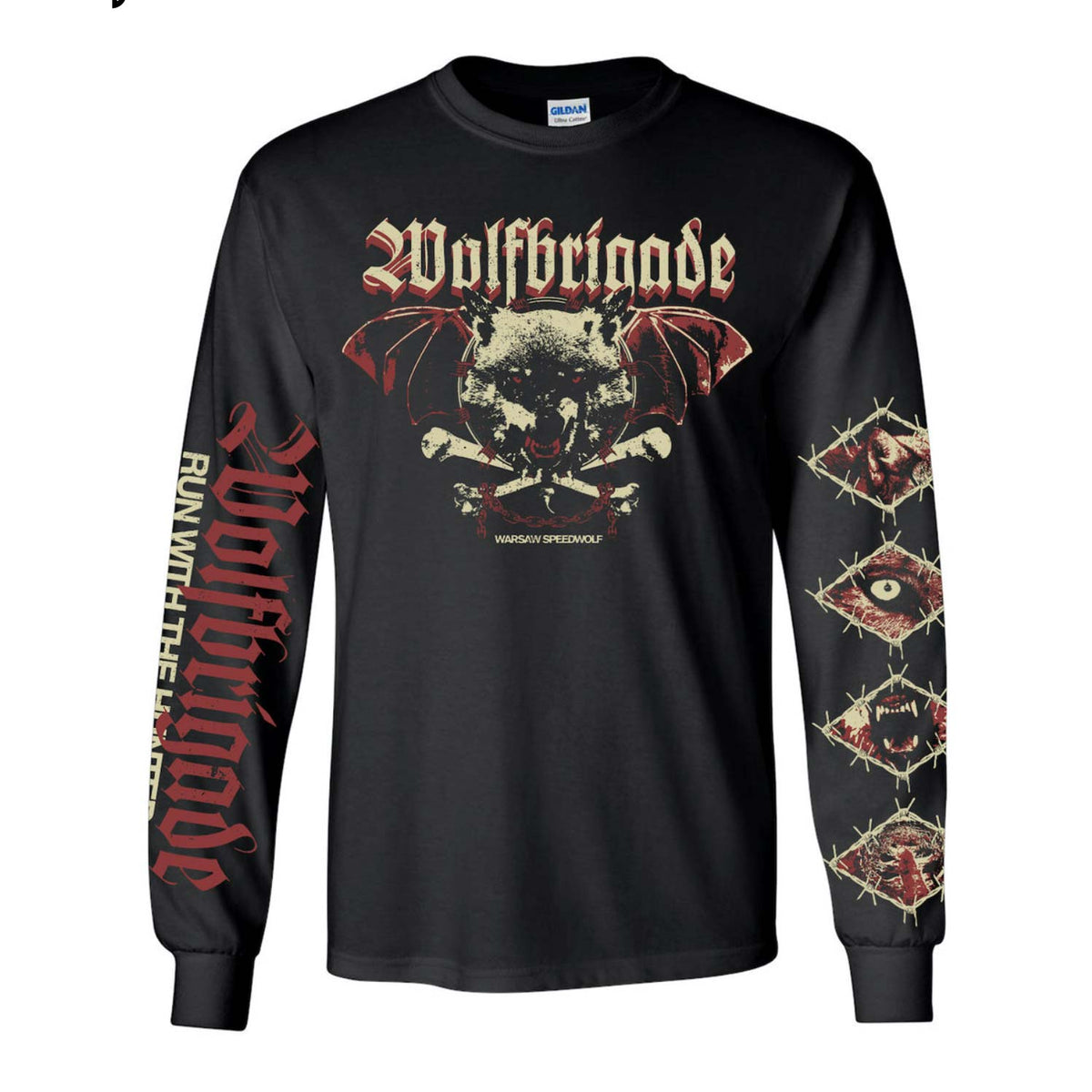 Wolfbrigade Speedwolf Long Sleeve Shirt Long Sleeve Front