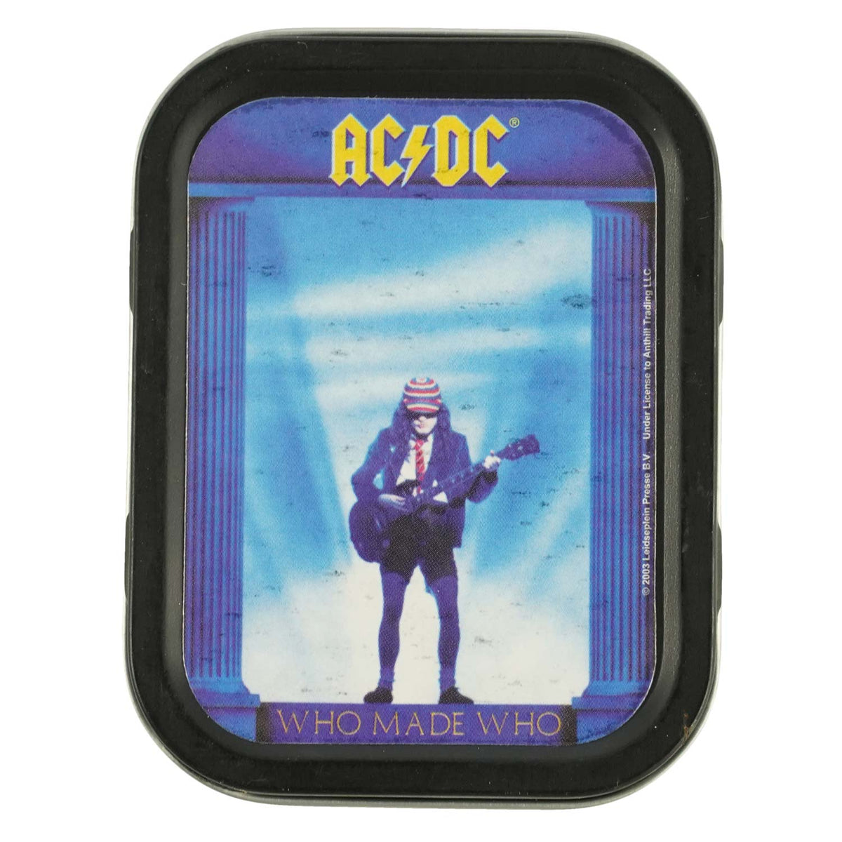 AC/DC Stash Tin Front