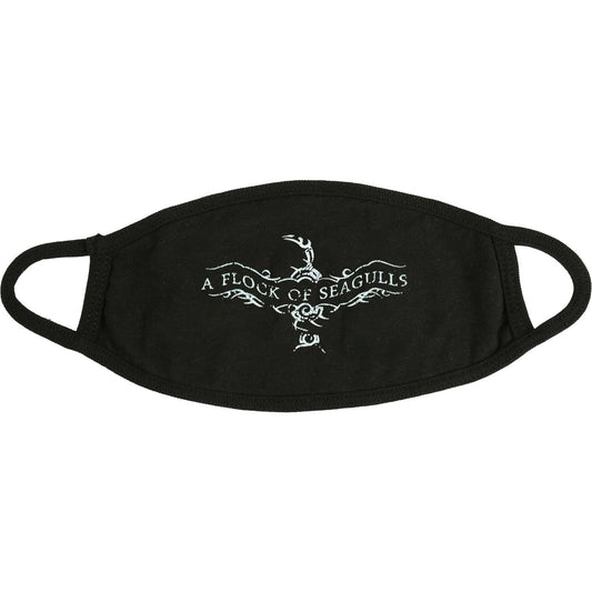 A Flock Of Seagulls New Logo Face Mask Front