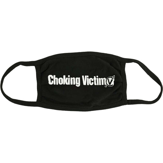 Choking Victim Logo Face Mask Front