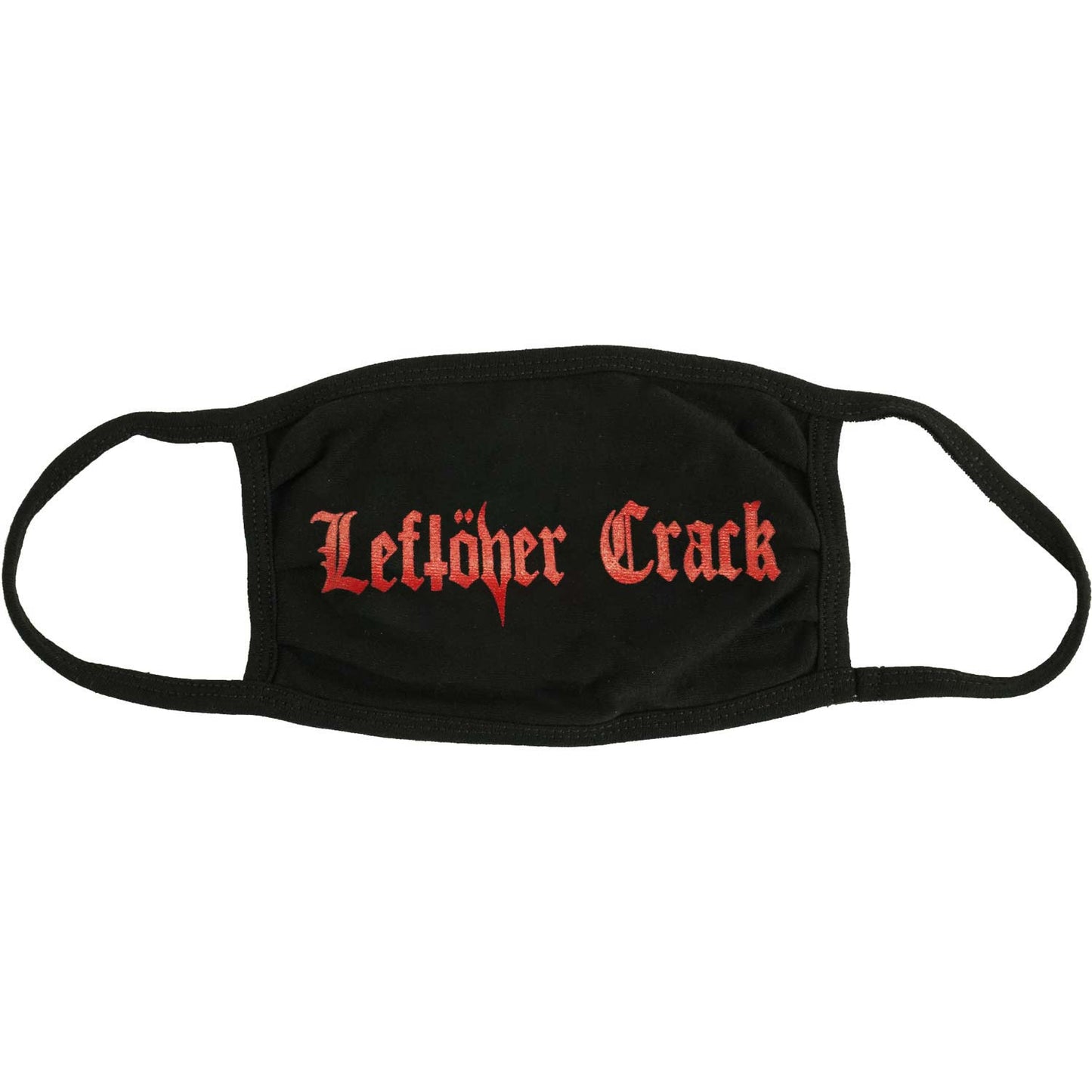 Leftover Crack Logo Only Face Mask Front