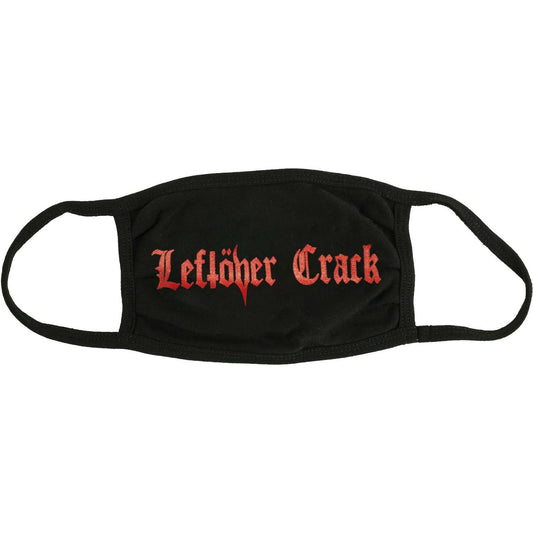 Leftover Crack Logo Only Face Mask Front