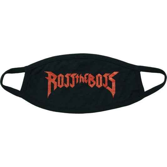 Ross The Boss Logo Face Mask Front