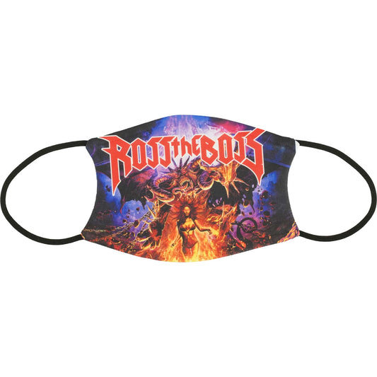 Ross The Boss Born Of Fire Face Mask Front