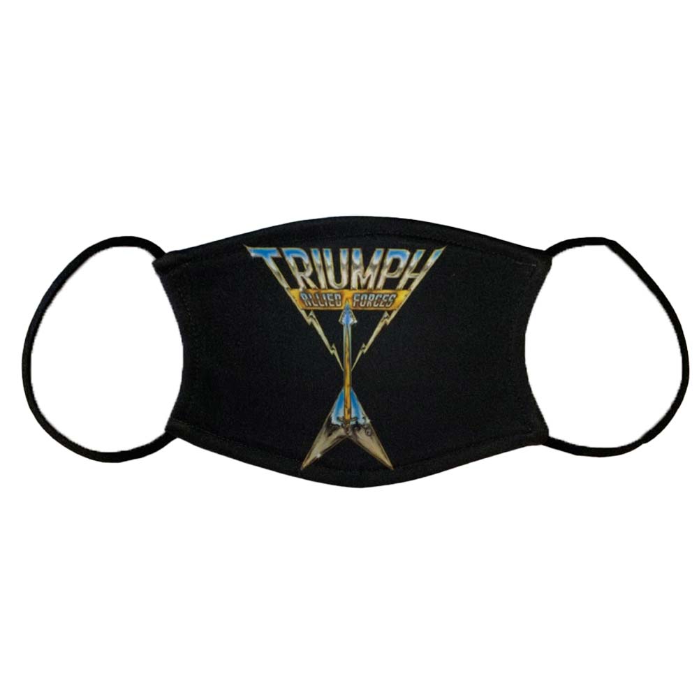 Triumph Allied Forces Logo Face Mask Front