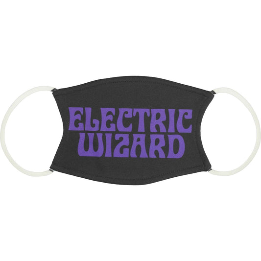 Electric Wizard Logo Face Mask Front