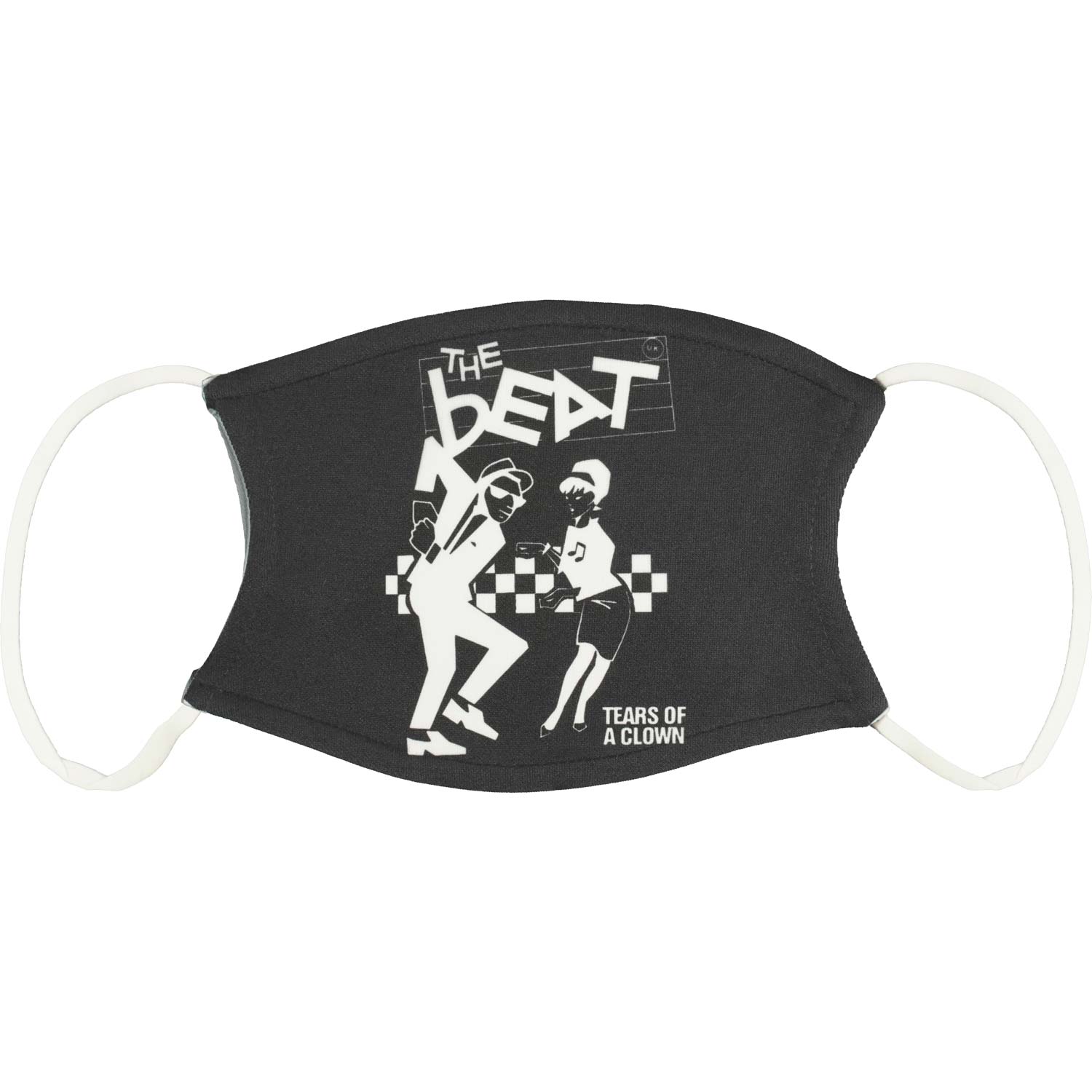 English Beat Tears of a Clown Face Mask Front