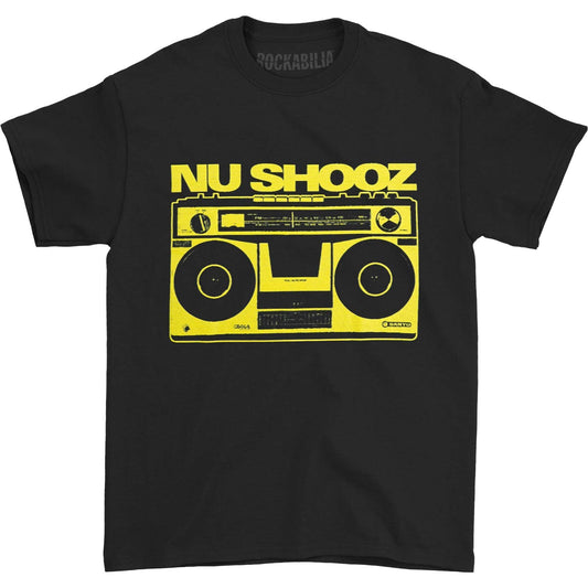 Nu Shooz Boom Box T-shirt Front