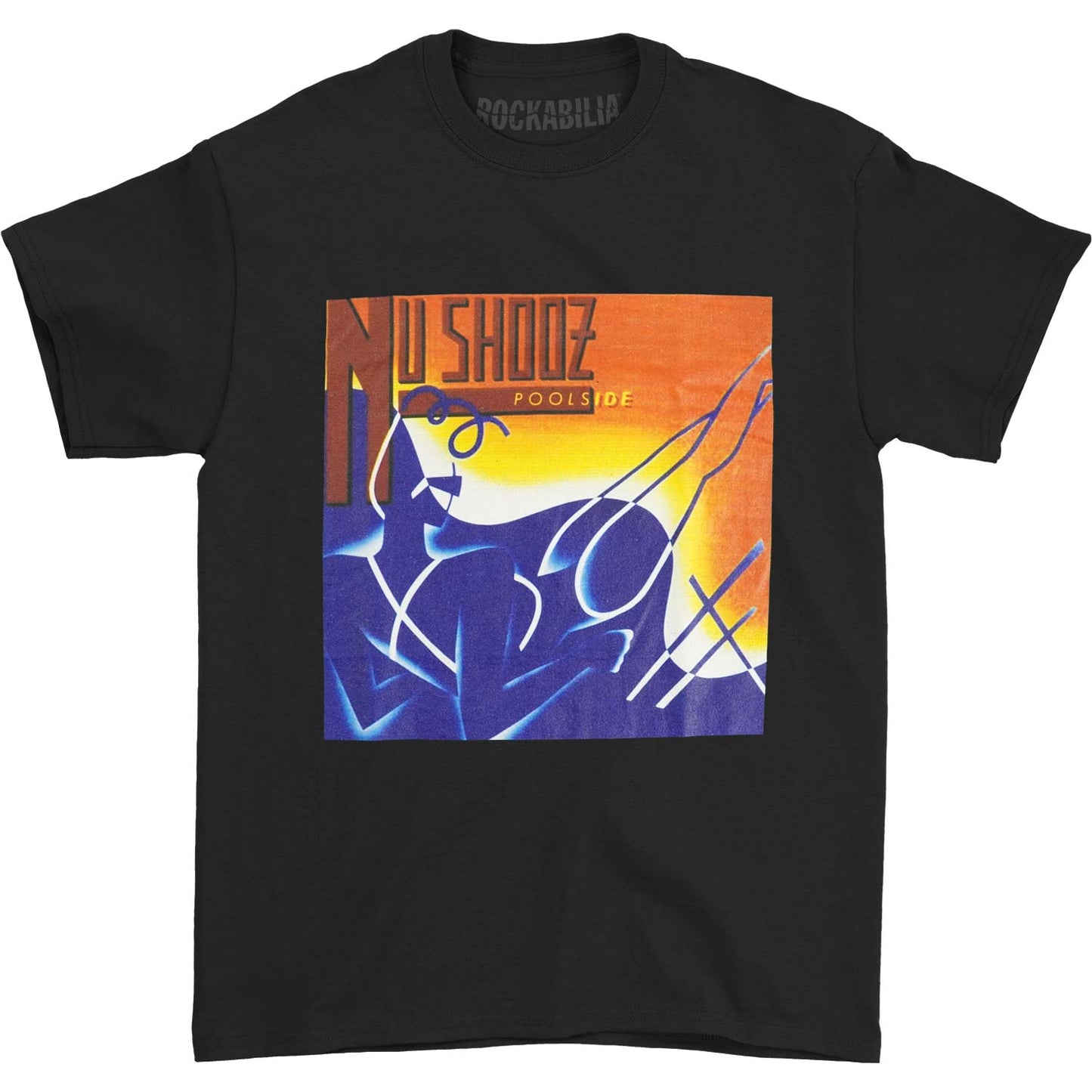 Nu Shooz Boom Poolside T-shirt Front
