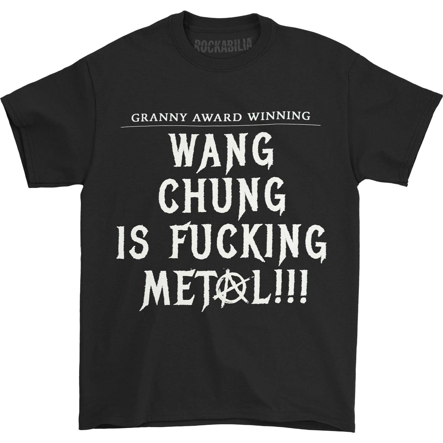 Wang Chung Is Metal T-shirt Front