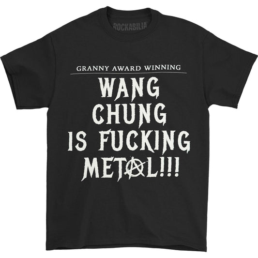 Wang Chung Is Metal T-shirt Front