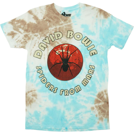 David Bowie Spiders from Mars Tie Dye T-shirt Front