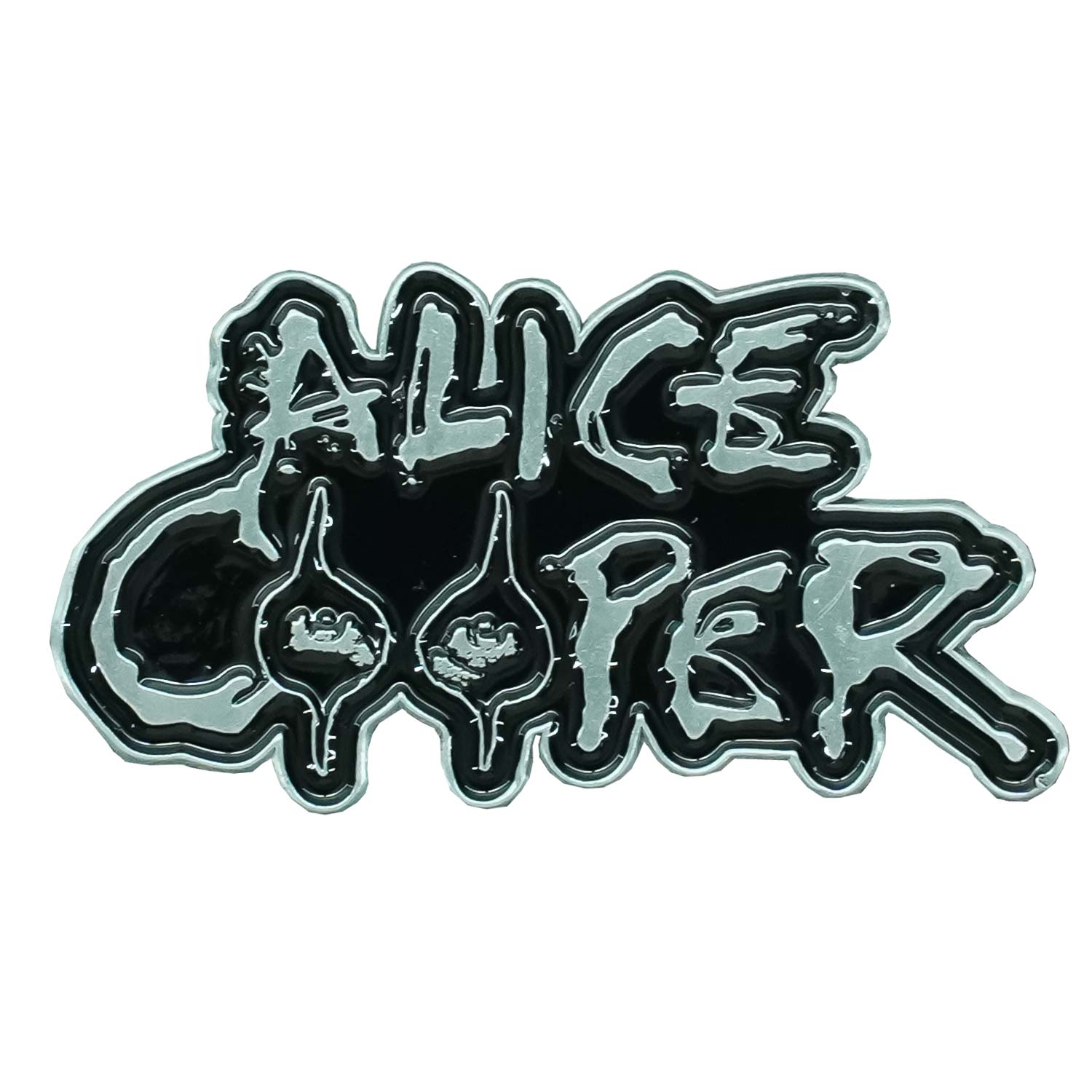 Alice Cooper Eyes Pewter Pin Badge