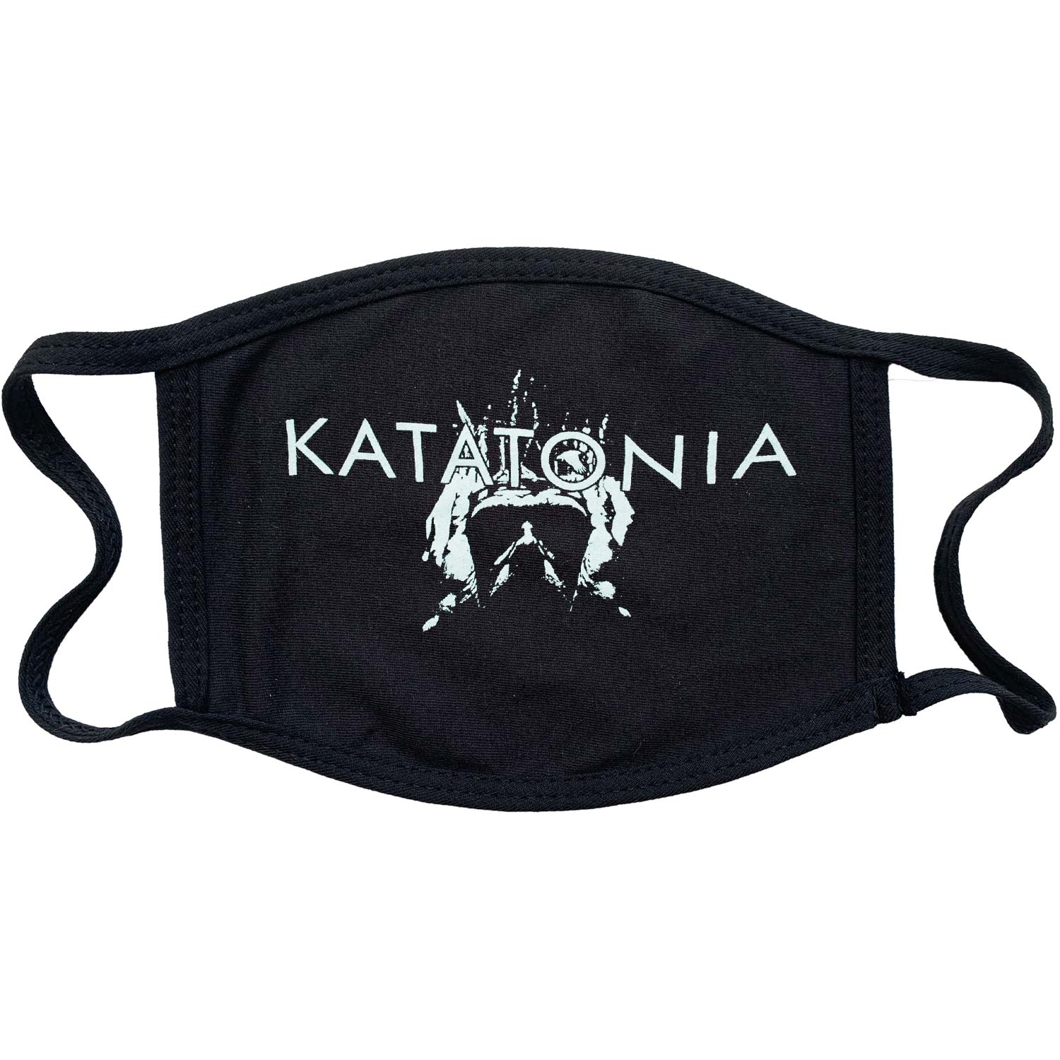 Katatonia City Burials Face Mask Front