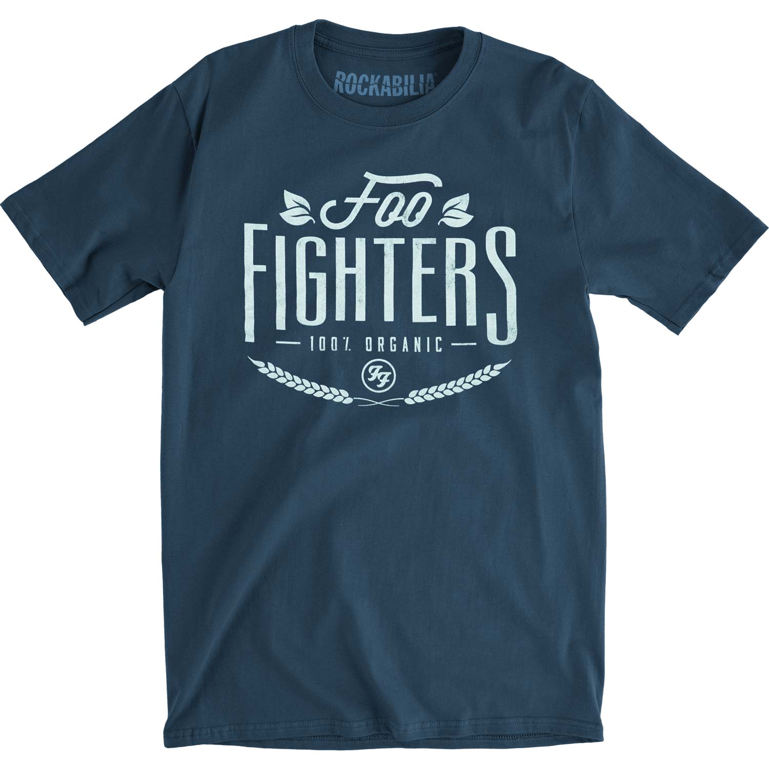 Foo Fighters 100% Organic Slim Fit T-shirt Front