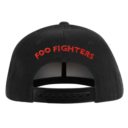 Foo Fighters Red Circle Logo Baseball Cap Back