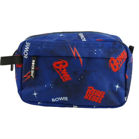 David Bowie Galaxy Travel Bag Backpack Front