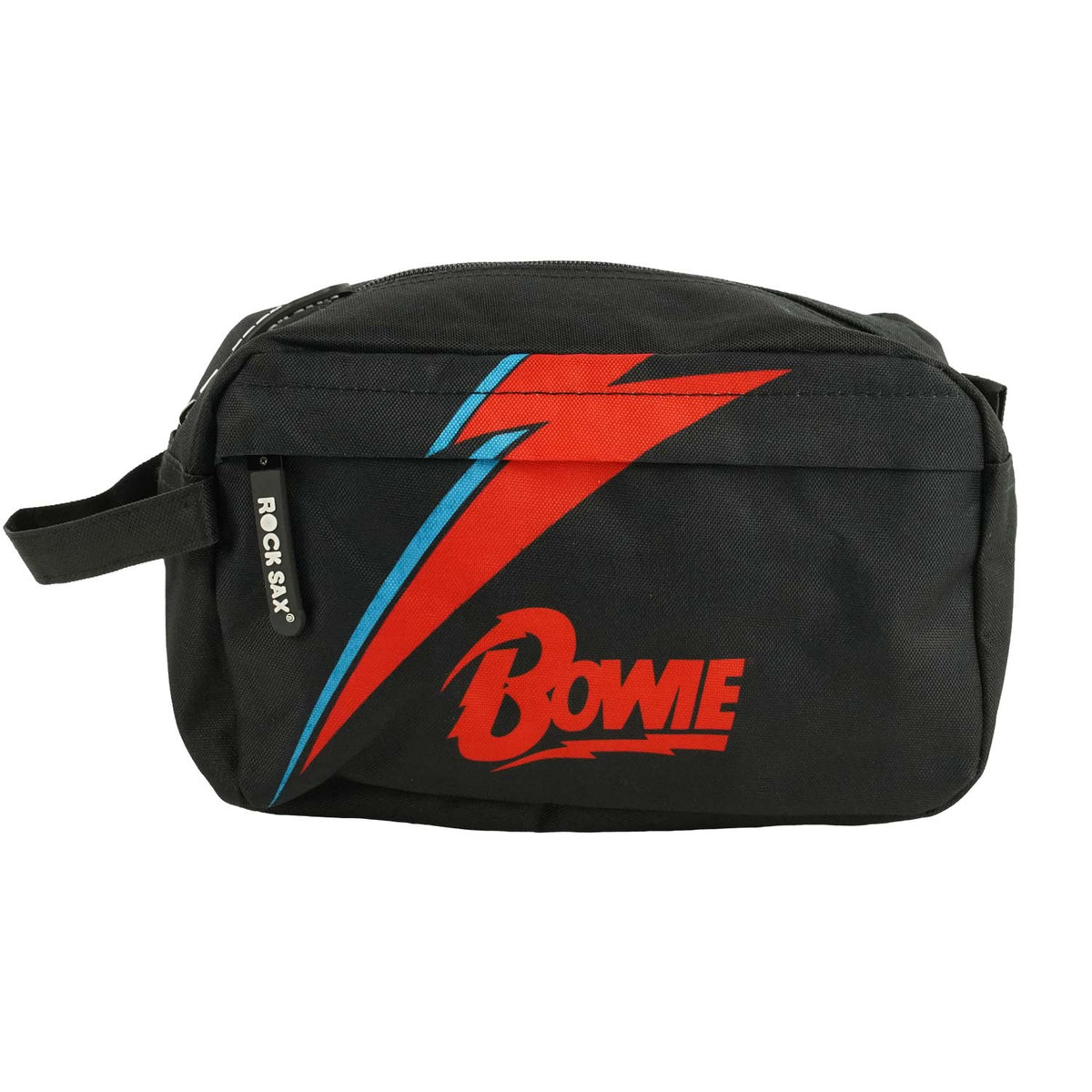 David Bowie Lightning Travel Bag Backpack Front