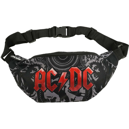 AC/DC Black Ice Fanny Pack Backpack Front