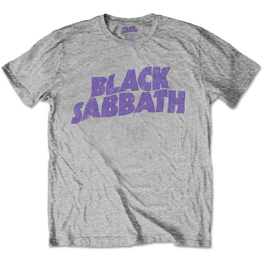 Black Sabbath Wavy Logo Childrens T-shirt Front