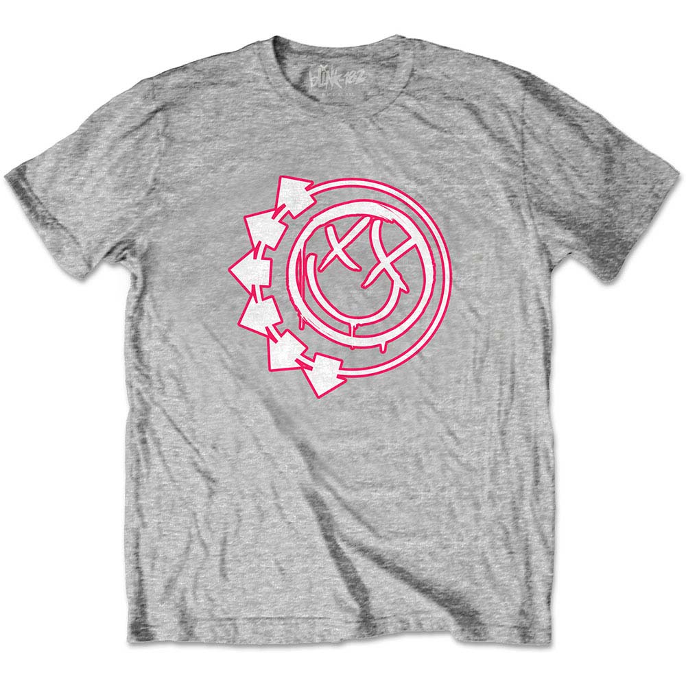 Blink 182 Six Arrow Smiley Childrens T-shirt Front