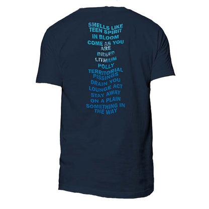 Nirvana Nevermind (Back Print) Slim Fit T-shirt Back