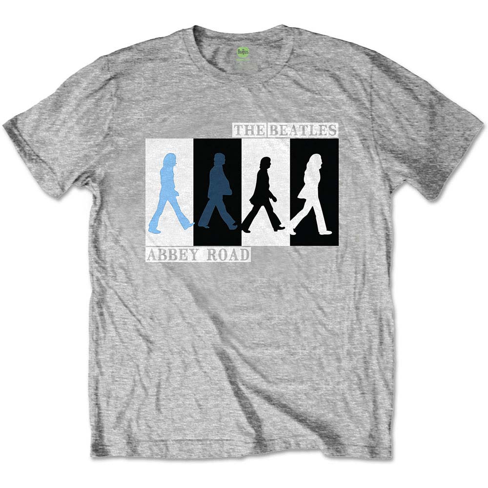 Beatles Abbey Road Colours Crossing Childrens T-shirt Front