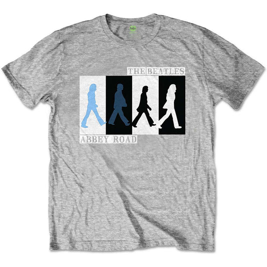 Beatles Abbey Road Colours Crossing Childrens T-shirt Front