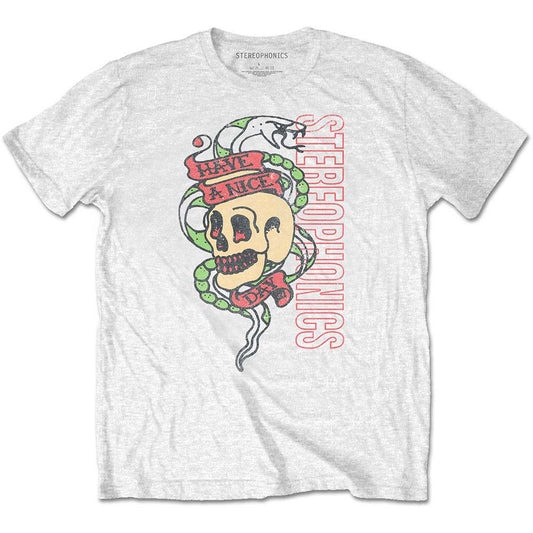 Stereophonics Have A Nice Day Snake Slim Fit T-shirt Front