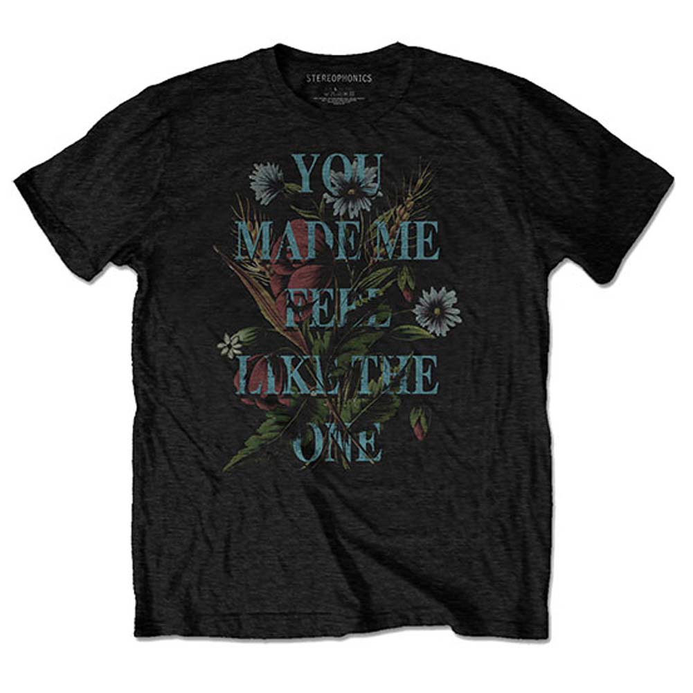 Stereophonics Make Me Feel... (Back Print) Slim Fit T-shirt Front