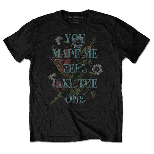 Stereophonics Make Me Feel... (Back Print) Slim Fit T-shirt Front