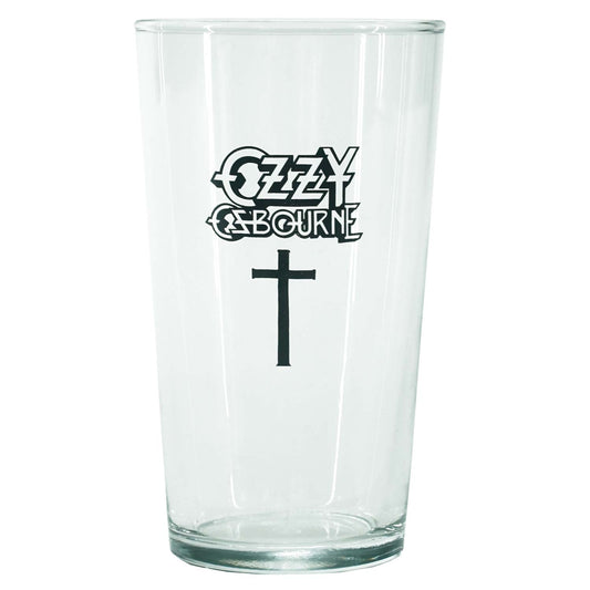 Ozzy Osbourne Ordinary Man Pint Glass Front
