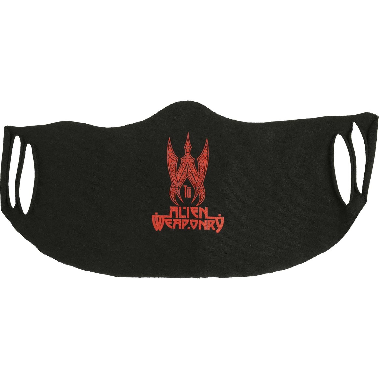 Alien Weaponry Spiky AW Red Face Mask Front