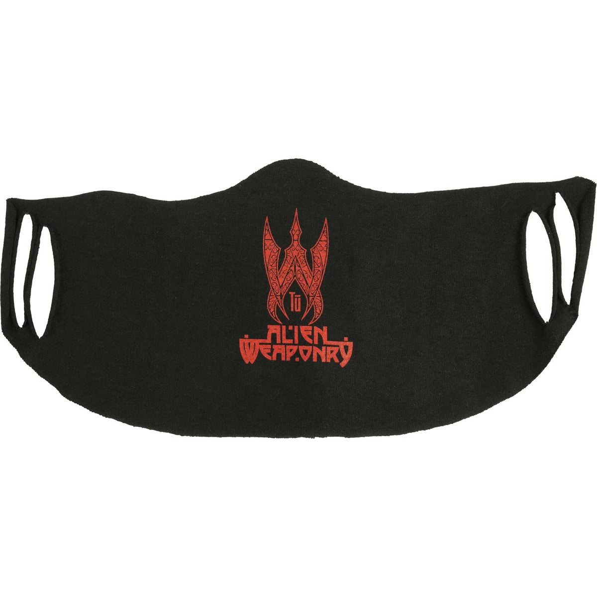 Alien Weaponry Spiky AW Red Face Mask Front