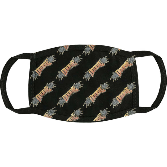 Doobie Horns Logo Wallpaper Face Mask Front