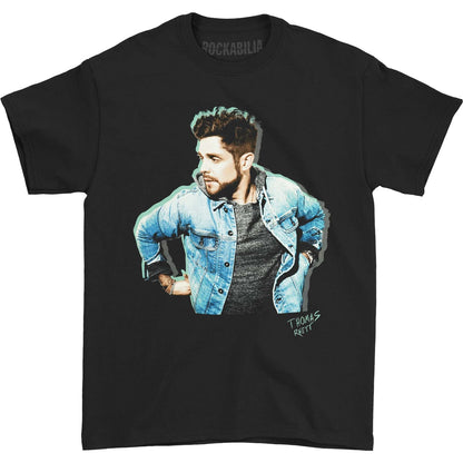 Thomas Rhett Blue Jacket 2017 Tour Tee T-shirt Front