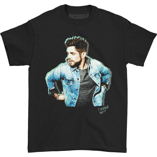 Thomas Rhett Blue Jacket 2017 Tour Tee T-shirt Front