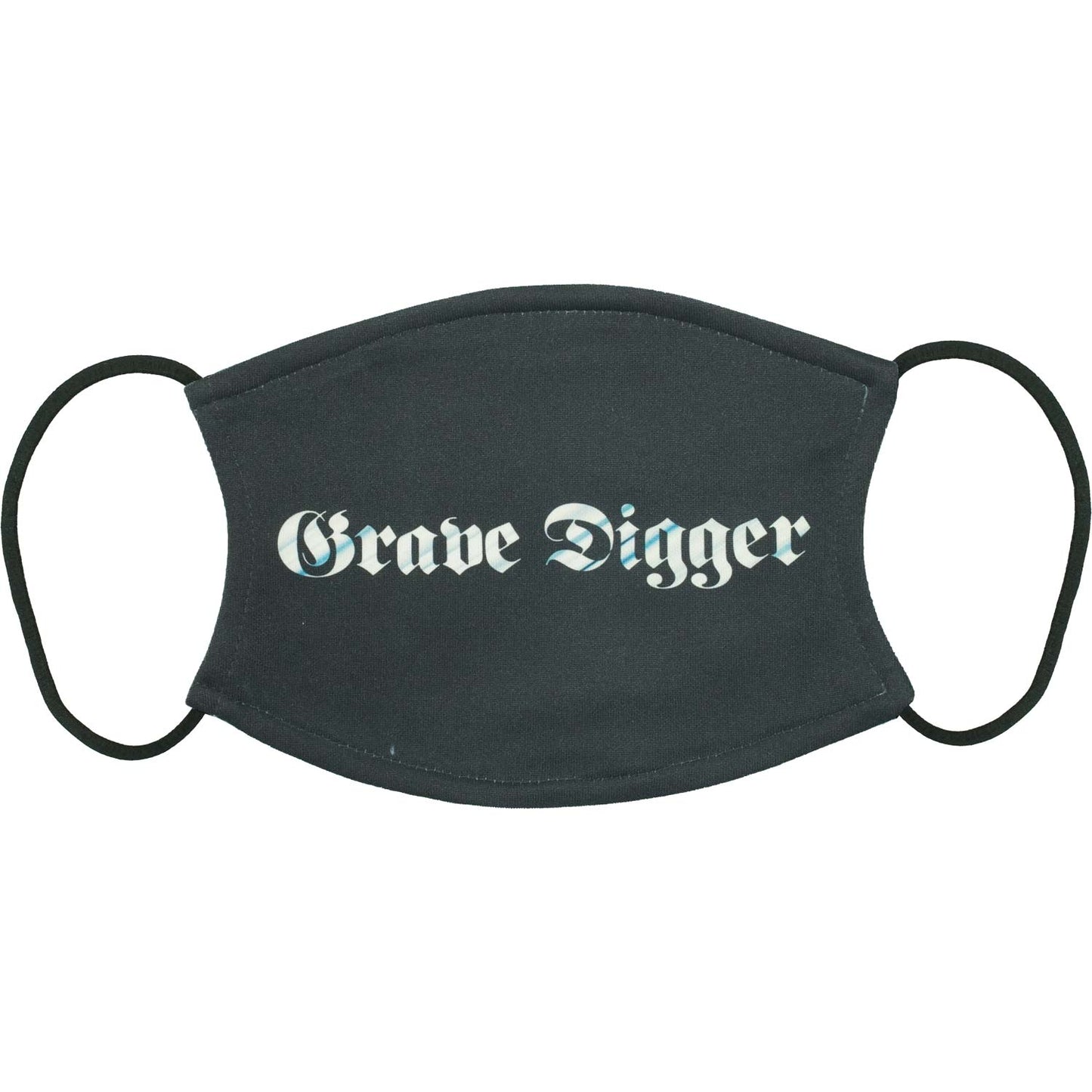 Grave Digger Logo Face Mask Front