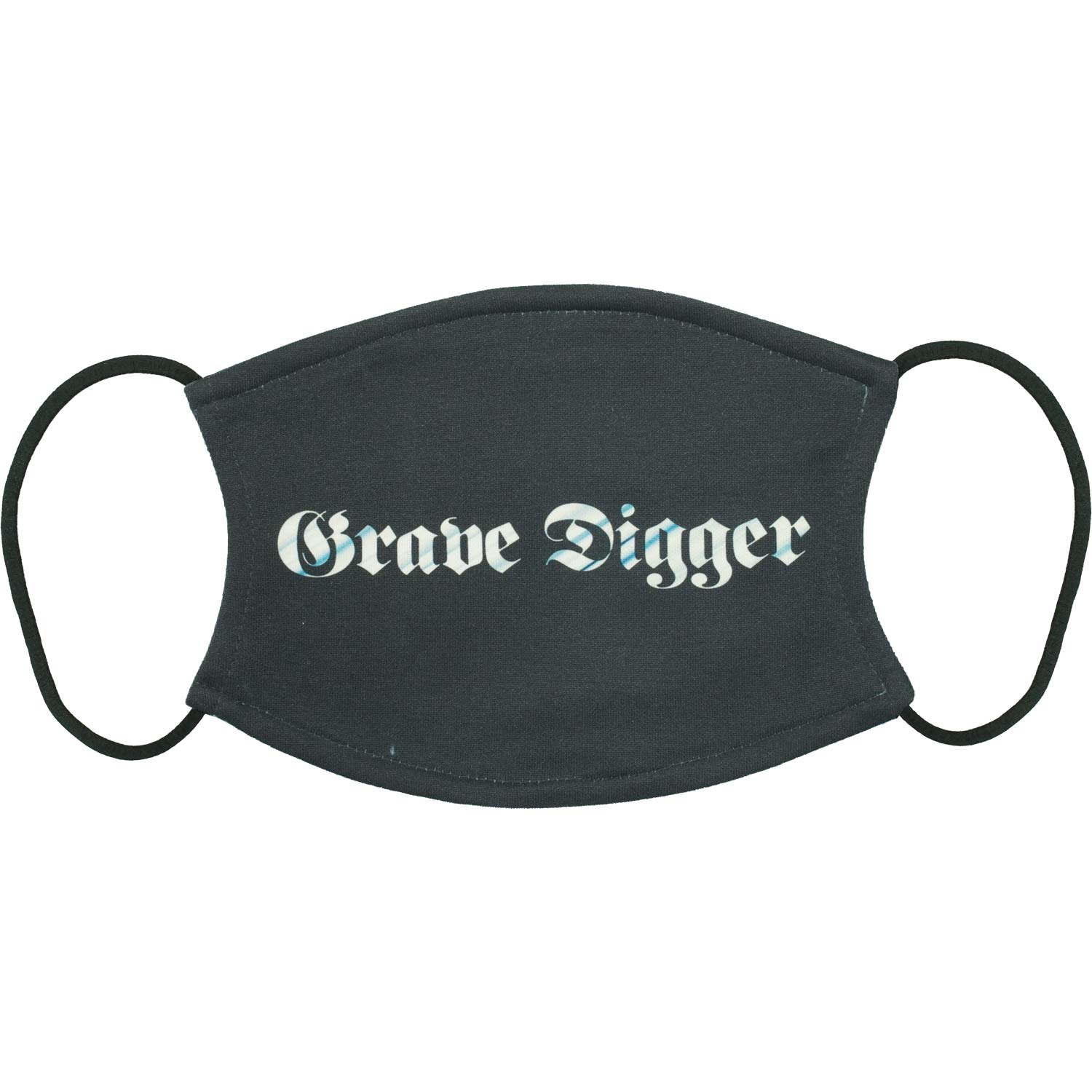 Grave Digger Logo Face Mask Front