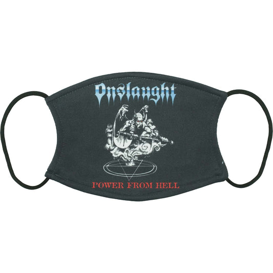 Onslaught Power From Hell Face Mask Front