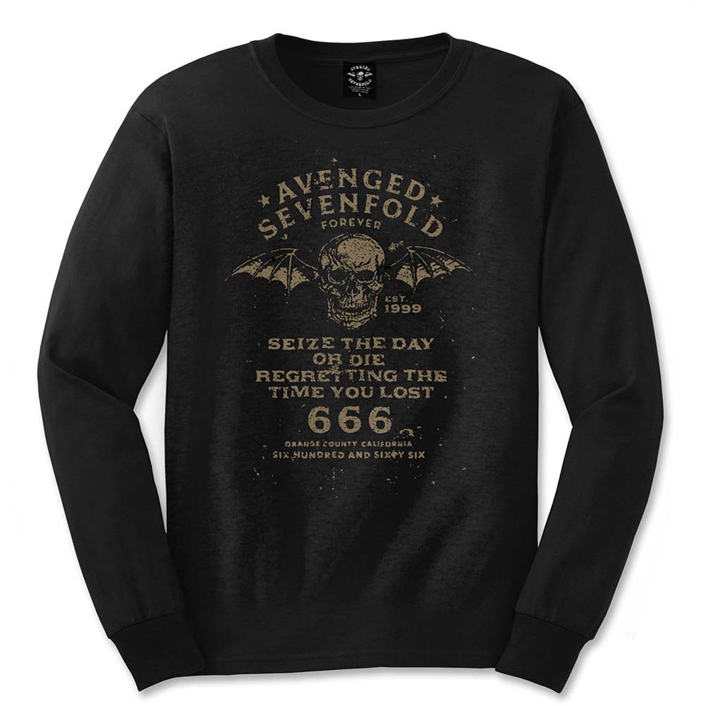 Avenged Sevenfold Seize the Day Long Sleeve Front