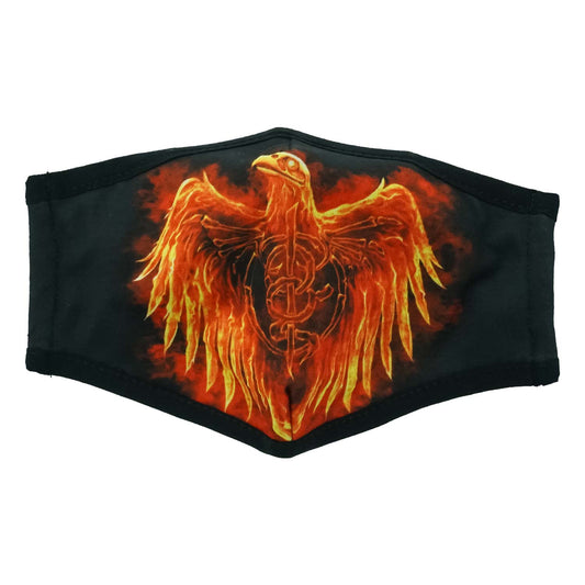 Lamb Of God Phoenix Art & Logo Face Mask Front