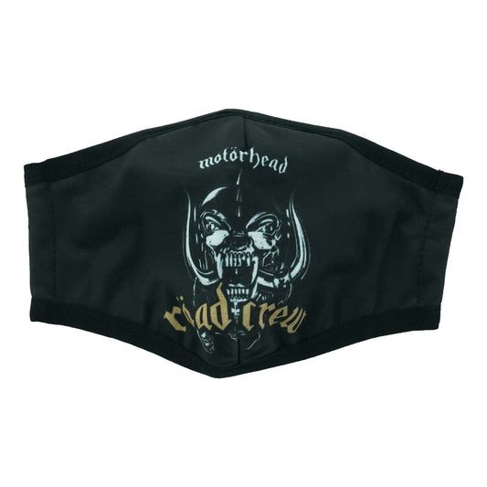 Motorhead road crew Logo & Snaggletooth War-Pig Face Mask Front